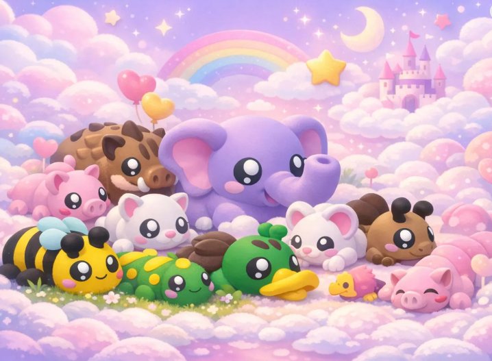 Cute Flexi Animals